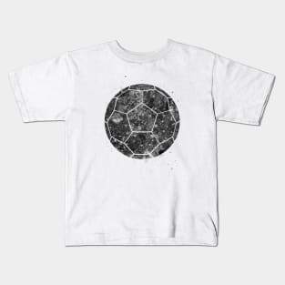 Soccer Ball black and white Kids T-Shirt